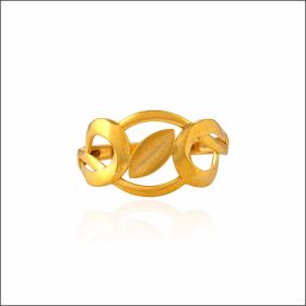 Petite Petal Gold Ring