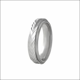 Refined Slender Sterling Silver Ring