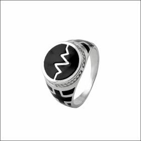 Striking Magnificence Silver Ring