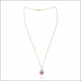 Enchanting Treasure Diamond Pendant