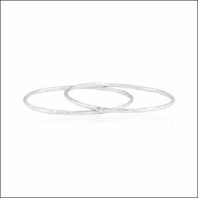 Minimalist Sterling Silver Bangle