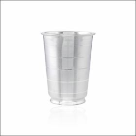Blooming Heritage Silver Glass