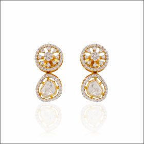 Glorious Delight Gold Earrings