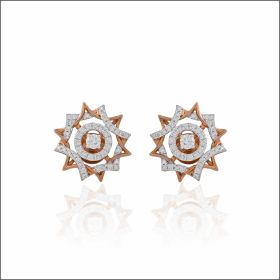 Sunlit Beam Diamond Earrings