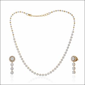 Magnificent Glory Diamond Necklace Set