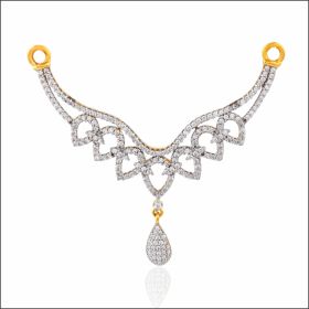 Glimmering Horizons Gold Mangalsutra 