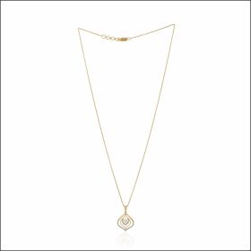 Dazzling Drop Diamond Pendant 