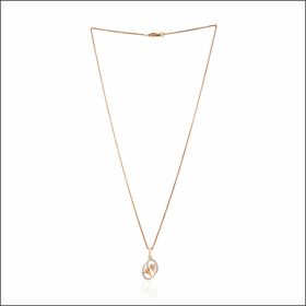 Radiant Charm Diamond Pendant