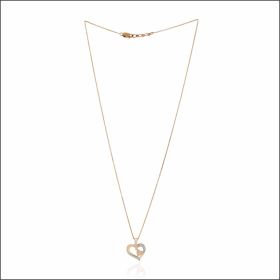 Delightful Hearts Diamond Pendant