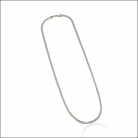  Polished Shine Sterling Silver Chain
