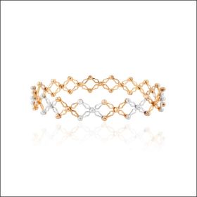 Quirky Quintessential Dual-tone Gold Bracelet