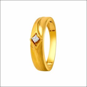 Luminous Grace Gold Ring