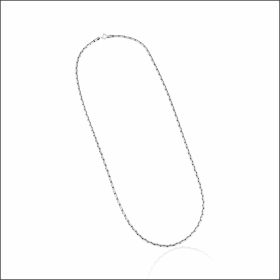 Sophisticated Italian Style Sterling Silver Chain