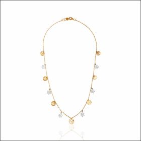 Radiant Starlit Rose Gold Chain