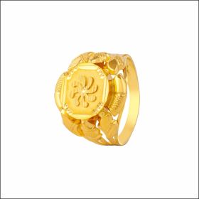 Heritage Crown Gold Ring