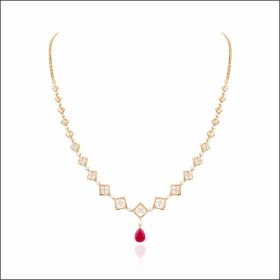 Majestic Marvel Diamond Short Necklace
