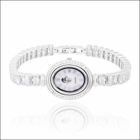 Classic Charm Sterling Silver Watch Bracelet