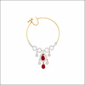 Exquisite Elegance Diamond Nath 