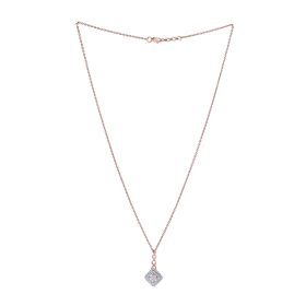Trilight Edge – Triangle-Cut Diamond Pendant