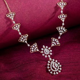 Ethereal Radiance Diamond Necklace 