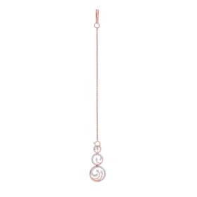 Dazzling Circular Motif Diamond Maang Tikka