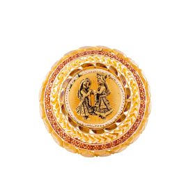 Divine Union Mandala Design Gold Ring