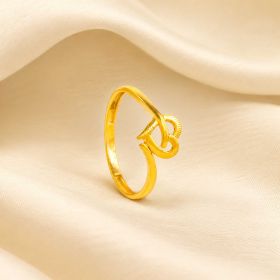 Eternal Heart Gold Ring