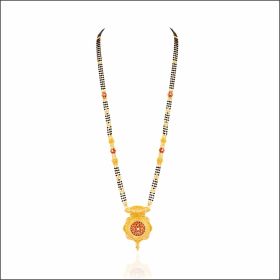 Captivating Kolkata Design Gold Mangalsutra