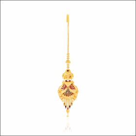 Enticing Gold Maang Tikka 