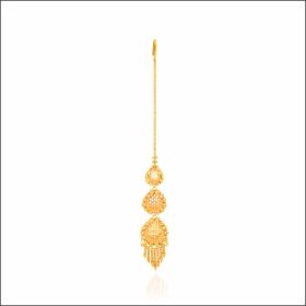 Enchanting Glory Gold Maang Tikka 