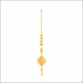 Traditional Opulence Gold Maang Tikka