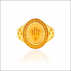 Majestic Opulence Gold Ring
