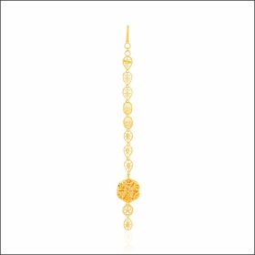 Regal Grandiose Gold Maang Tikka