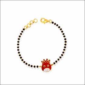 Giraffe Charm Gold Nazariya Bracelet