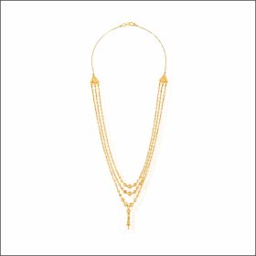 Graceful Radiance Rajkot Style Gold Chain
