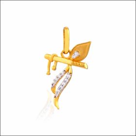 Mesmerising Elegance Signity Gold Locket
