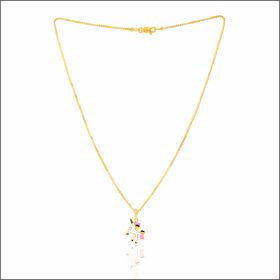 Dreamy Unicorn Gold Chain Set 