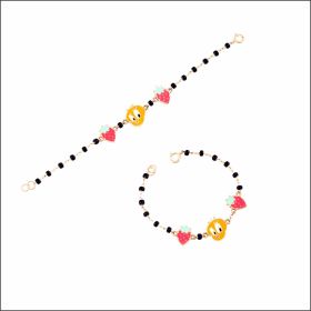 Delightful Charms Rose Gold Bracelet 