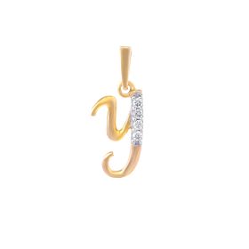 Sleek Allure Alphabet Y Diamond Pendant